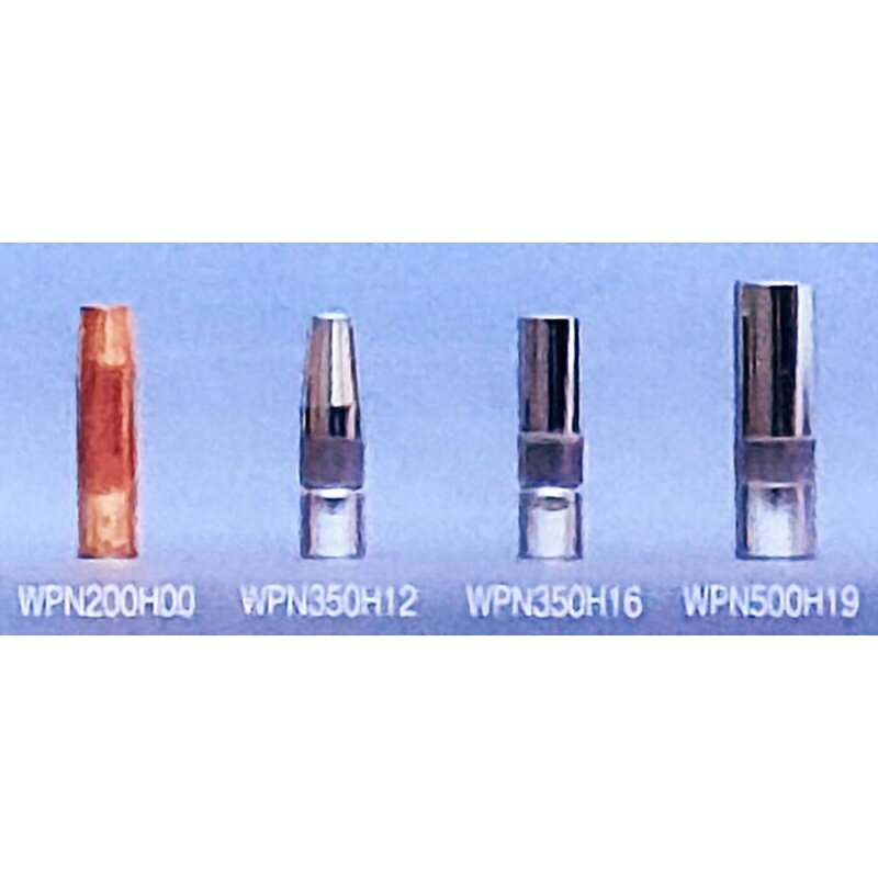 CO2トーチ用 ガスノズル WPN350H12 350A用 90122 内径 直径10.5mm 外径 直径15mm 全長 73.5mm 種類 WP-350A用 HITACHI Panasonic DAIHEN 工具 溶接資材 YWP 代引不可