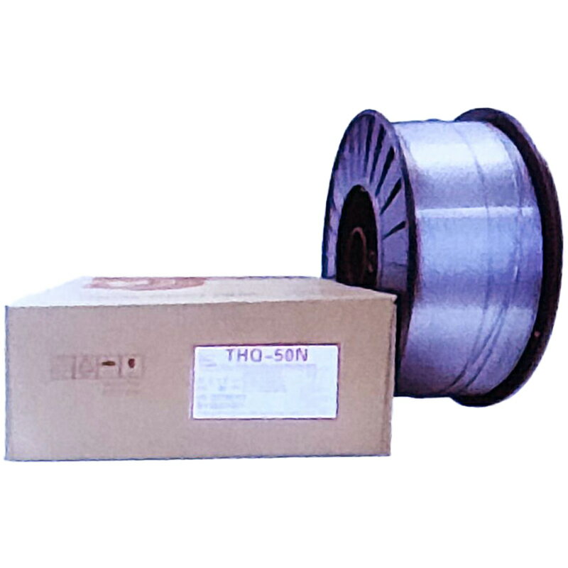 CO2ソリッドワイヤ THQ-50N 1.2mm×20kg 97035 ノンメッキ 銅メッキなし 低〜中電流域 アーク安定性 全姿勢溶接 薄板溶接 工具 溶接資材 YWP 代引不可