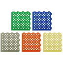 チェッカー ソフトチェッカー 5色 カラー選択 30枚入 15×250×250 床にも足にも優しくフィット プールサイドや洗面所などに みずわ Lク 代引不可
