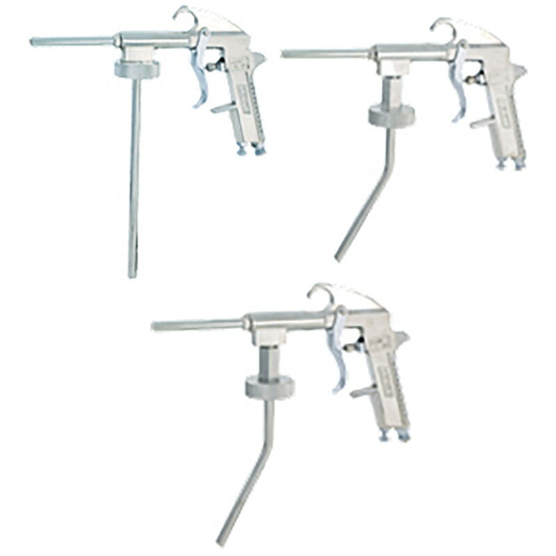 スプレーガン ボディシュッツガン ラストレスコートガン 塗料吸込パイプ 直 曲 CREAMY(K)SG ノズル口径 8mm 取付ネジ 40 44 近畿製作所 カ...