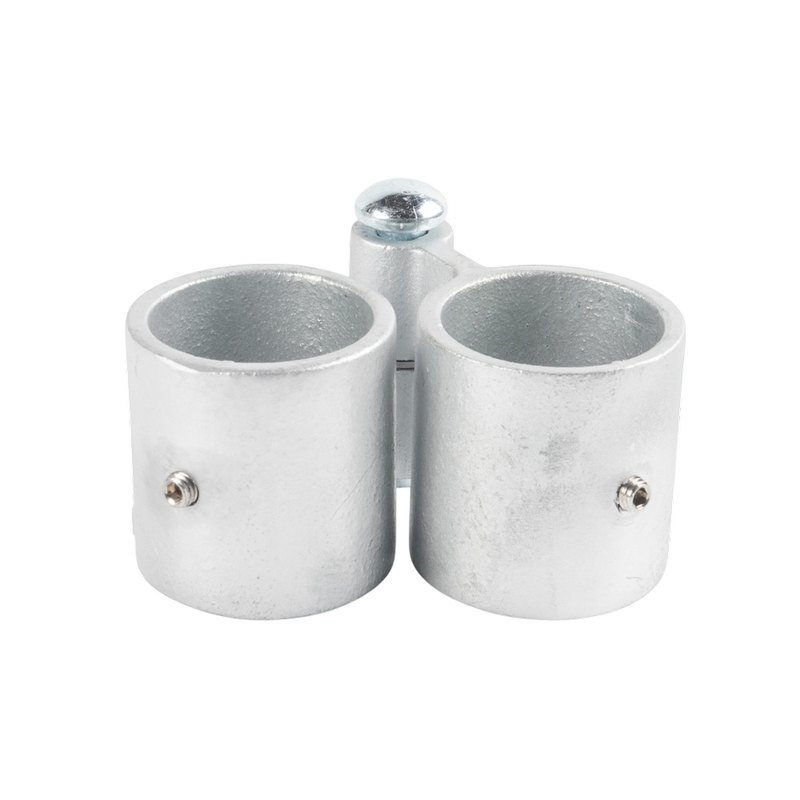 単管パイプ継手 扉用蝶番 Z-24-2H 野外専用 Zタイプ 48.6用単管ビス止めジョイント DIY 金具 建築 簡単 接続 結合 かん太 J工 代引不可...