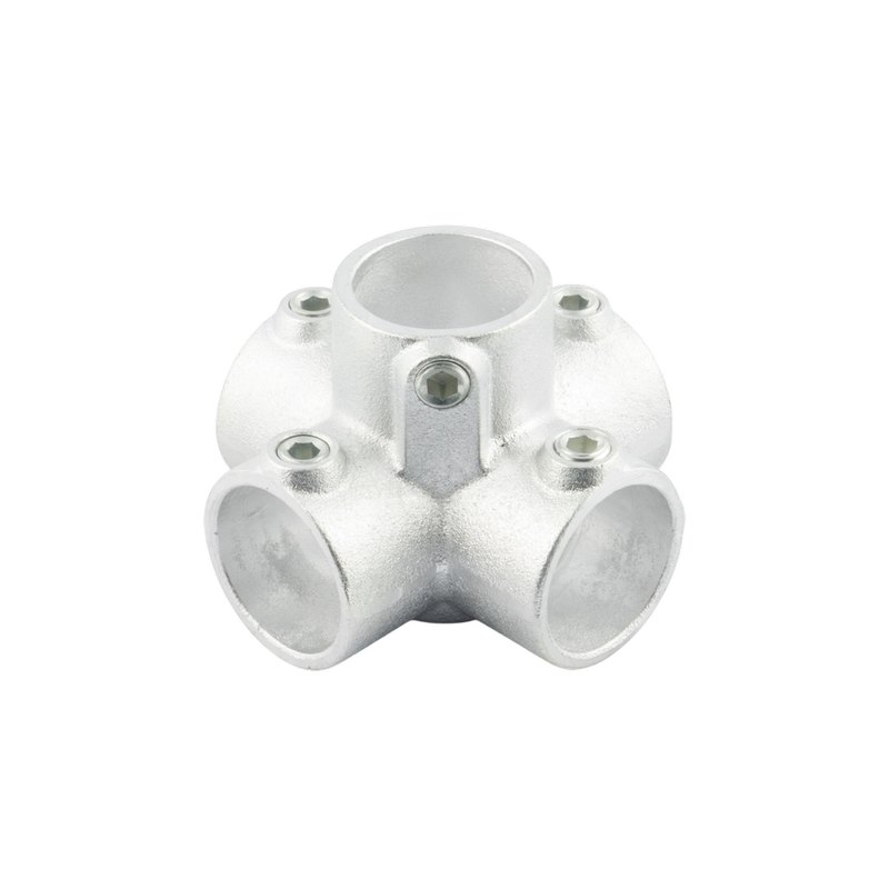 単管パイプ継手 ダブルクロス継ぎ S-2-5Z 10個入 屋内専用 Sタイプ 48.6用単管ビス止めジョイント DIY 接続 結合 かん太 J工 産直 代引不可