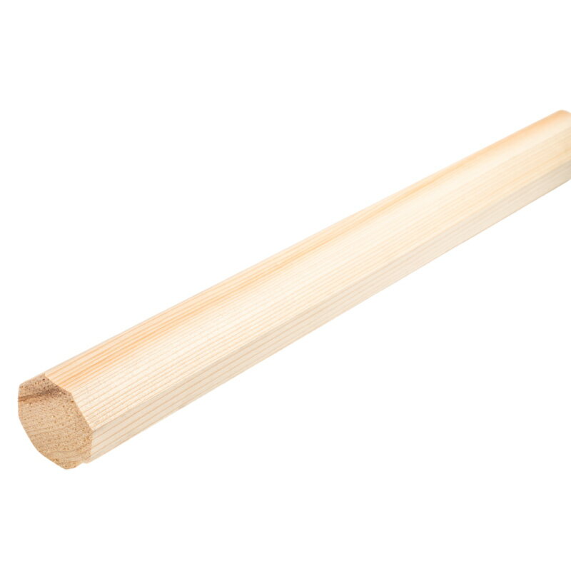 単管パイプ 杉材単管パイプ イージーウッド 八角形 EZW-1000 1.0m 5個 直径48.6 互換 DIY 金具 建築 簡単 接続 結合 かん太 J工 代引不可