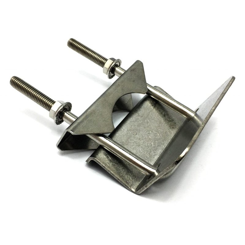 太陽光金具 パネル厚 35mm 裏止め端取付金具 30-QS-40-35 8個入 48.6用単管ビス止めジョイント DIY 接続 結合 かん太 J工 産直 代引不可