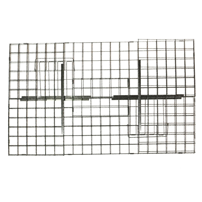 ハト捕獲器 ピジョントラップ TRA050 折りたたみケージ 鳥かご 簡単設置 SEL 代引不可