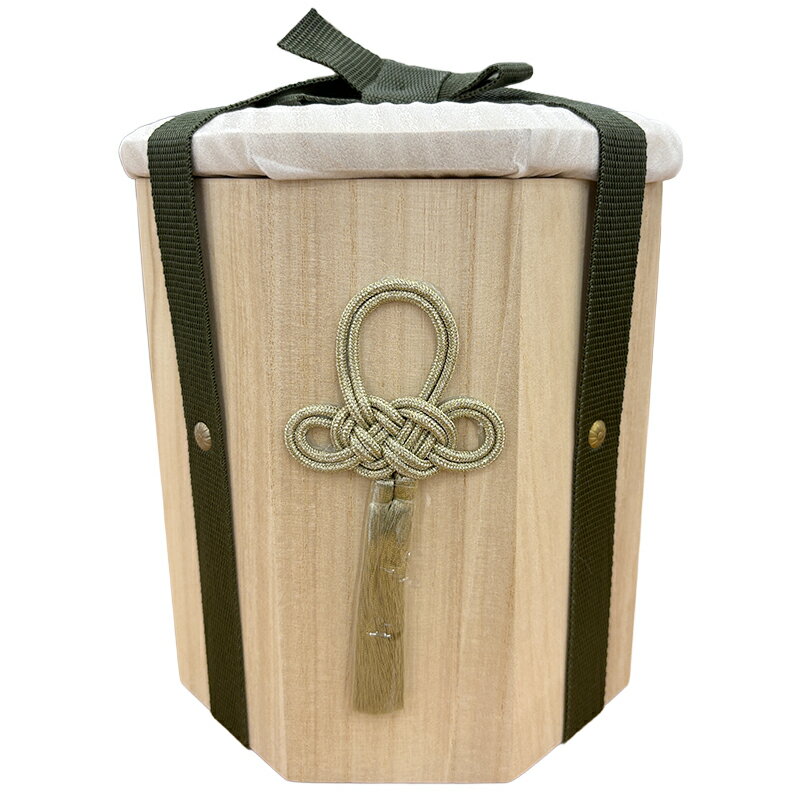 骨箱 八角骨入桐箱 16011 6寸 和柄 日本 絵 画 仏具 仏前 葬祭 葬式 Funeral 骨 葬儀 マイ骨つぼ T陶 ..