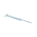 門落し 木製用 鉄扉用 鉄 ユニクロ 12径x300mm 4-511 門金具 エイト 北別 アM 代引不可