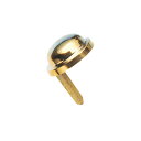 飾鋲 段丸 偏芯飾鋲 真鍮地 本金 16mm 30個 HK2162 門金具 エイト 北別 アM 代引不可