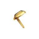 飾鋲 ナベ角 偏芯飾鋲 真鍮地 本金 60mm 4個 HK2209 門金具 エイト 北別 アM 代引不可