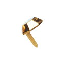 飾鋲 八角 偏芯飾鋲 真鍮地 本金 60mm 4個 HK2229 門金具 エイト 北別 アM 代引不可