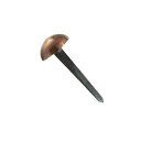 飾釘 真鍮地 本磨き 25mm 20個 M2307 門金具 エイト 北別 アM 代引不可