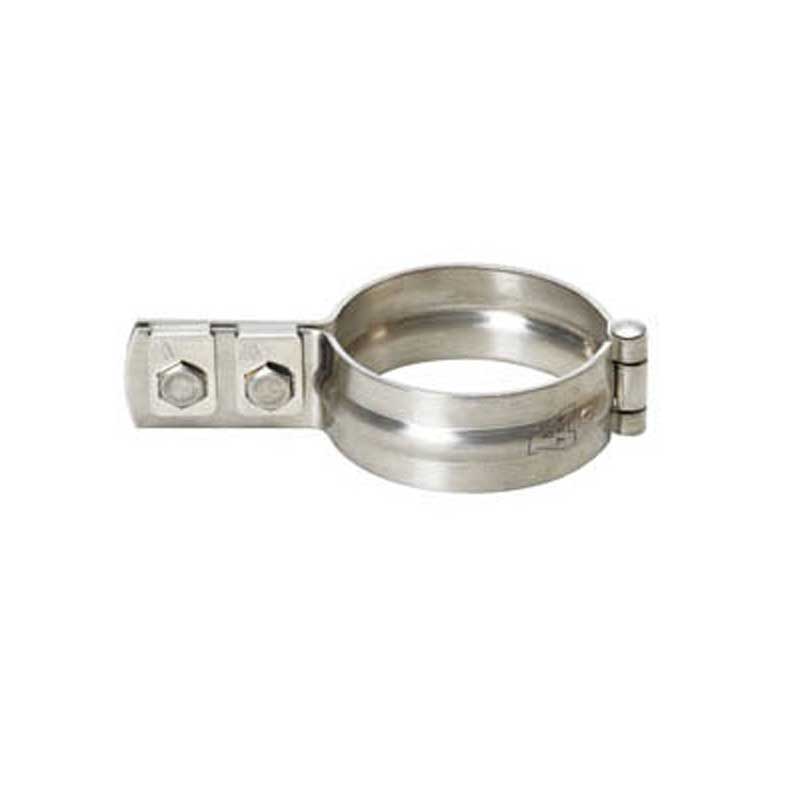 立配管金具 ステン立バンド 80A A10349 0092 配管支持金物 蝶番式 SUS304 アカギ アMD