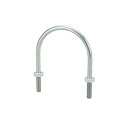 U字金具 Uボルト W1/2X150A A10597 0387 配管支持金物 SGP管用 アカギ アMD