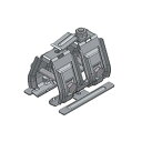 ネオNS-1 ドブ 生地色 15188 ハゼ式 折板用 北別 ニイガタ製販 代引不可