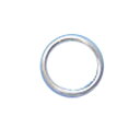 投網リング cn-r1 ステンレス製 太さ17.5mm 内径130mm 重さ1kg 漁網 投網漁 漁場 アミ 魚 漁具 産直 三谷G 代引不可