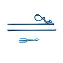 ヤス 先ステンレス 3つ叉 柄16mm アルミパイプ 全長95cm 167cm 三分割 仕舞75cm ky-1 魚付き モリ 銛 漁具 産直 三谷G 代引不可