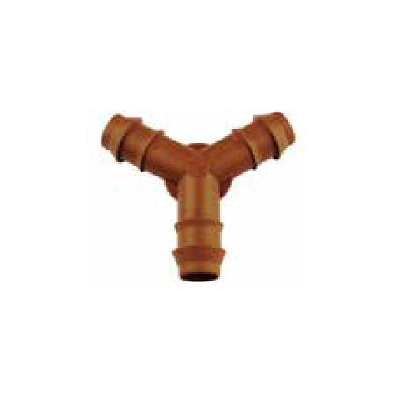 部品 点滴パイプ用バーブ式継手 ユニラム用 Yジョイント GF-17Y 点滴かん水 配管資材 潅水 イリテック カ施 代引不可 個人宅配送不可