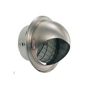 【12個】 換気口 防火ダンパー付 丸型フード水切付ガラリ ビス脱着式 UK-GZEV150BFD-HL ヘアライン 宇佐美工業 アMD