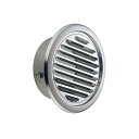 【24個】 換気口 ステンレス製 丸型ガラリ 溶接組立式 UK-SGN150S-DK 電解研磨処理 宇佐美工業 アMD