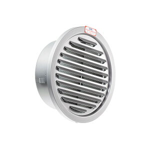 【36個】 換気口 防火ダンパー付 ステンレス製 丸型スリムガラリ 溶接組立式 UK-SN100SFD-DK 電解研磨処理 宇佐美工業 アMD