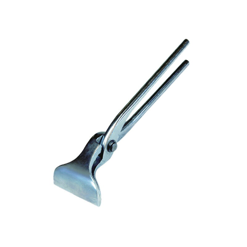 盛光 クロームメッキ 掴箸75 口幅75mm のみ込み20mm 全長265mm TKMK-0075 盛光 板金 工具 つかみ箸 ツカミ アM 代引不可