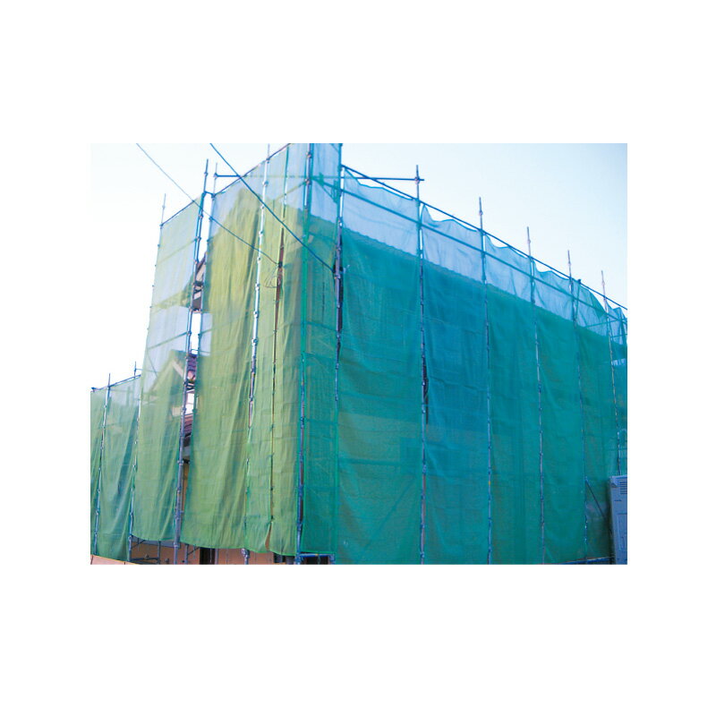 塗装シート 3.6×5.4m グリーン 5枚 塗装工事用シート 建築壁面養生 改修塗装工事 萩工 代引不可 個人宅配送不可