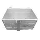 ゴンドラ用フリーアルミBOX Bタイプ 刈込鋏差し付 380x225x190 ゴンドラ取付用工具 道具入ボックス 軽トラ荷台にも ミツルD
