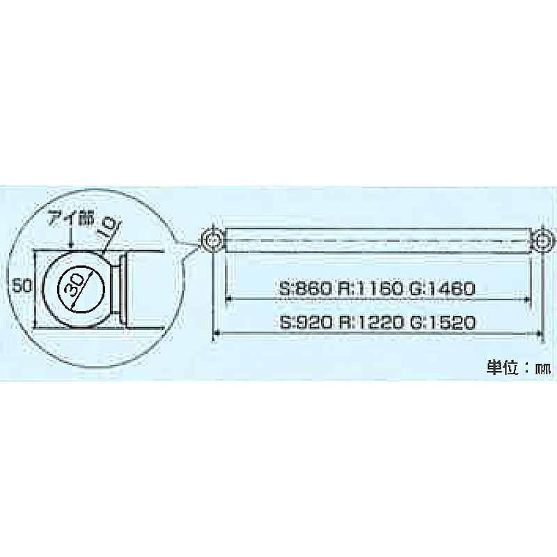 パレットツール1.5t用パレットバー 2本セット PTB15G 1.5m 対応パレット1400mm以下 リフティングシステム部品 スリーエッチ HHH 代引不可 2