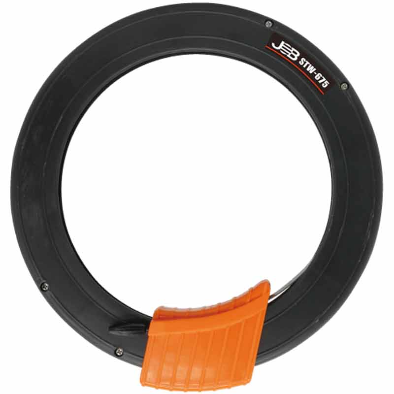 通線 入線工具 スチールワイヤー ケース付 7.5m STW-675 スチール呼び線 収納しやすいケース形状 マーベルD