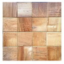 リサイクルチーク壁床材 チーク古材 カリフォルニアベーシック75 11枚入 300x300x14 建材 DIY リフォーム Time&Garden 代引不可