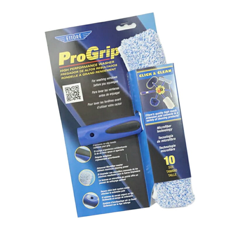 プログリップウォッシャー 45cm 63018 ガラスクリーニング 掃除 エトレ ETTORE Tテ 代引不可 個人宅配送不可