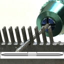 ヤスリのみ 超極細ダイヤモンドヤスリ 5本セット L5 丸ロング 0.6-1.0mm 粗度200-800 狭細部加工 Iダ 代引不可