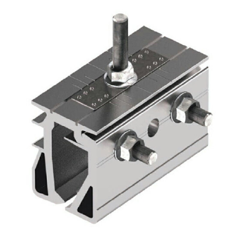 太陽光パネル架台金具 PVA-THダブル Fタイプ 直付 700TFW 嵌合式立平葺屋根用 押さえ金具選択 屋根 発電金具 ニイガタ製販 H