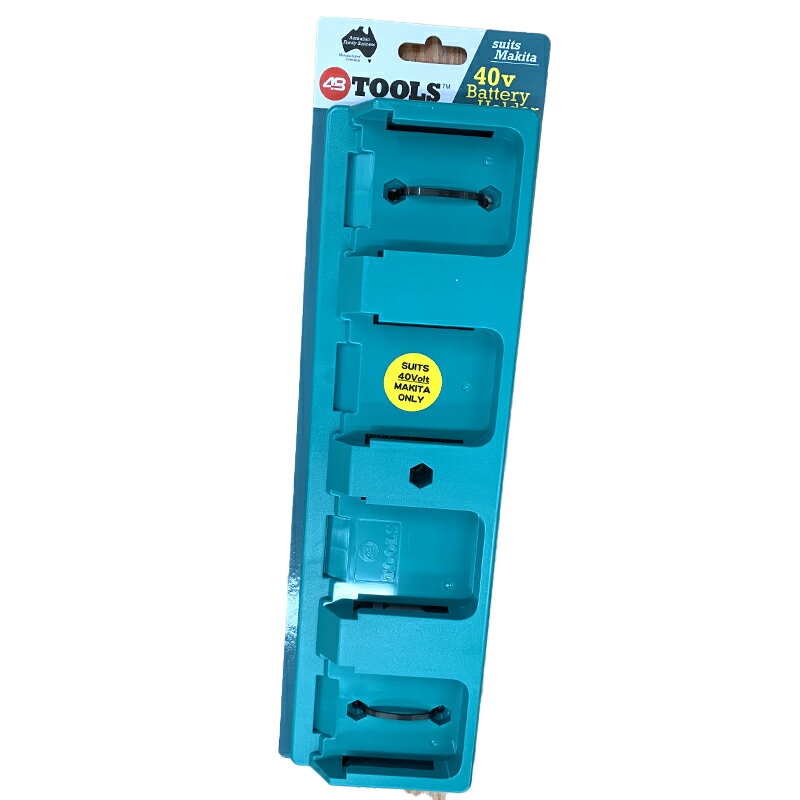 マキタ用 バッテリーホルダー 4個装着 40Vマキタ専用 BH-MAK40V-BLU-04 バッテリホルダ 48TOOLS カSD