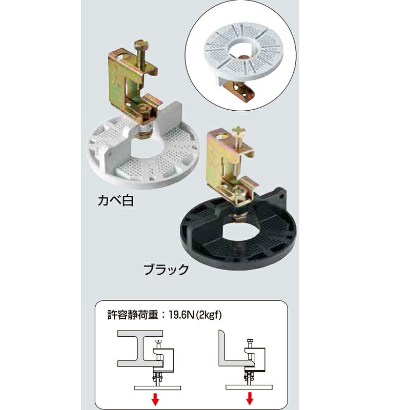 防犯カメラ取り付け台座 H・L型鋼用 SGM-VK2 鋼材厚30mmまで 未来工業D