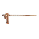アース丸用銅線軸 10個入 14スケ sq0140 150mm 0.07kg 軸径10 軸長48 くい丸 共B 代引不可 個人宅配送不可