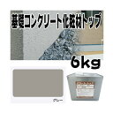 住宅基礎コンクリート仕上塗材 ファンデーションコート トップ材 グレー 6kg 基礎コンクリートの簡単補修材 チチブ Dワ 代引不可 個人宅配送不可