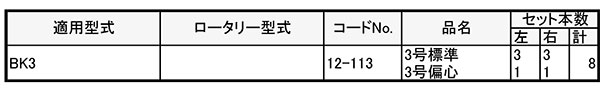 【6/1〜最大100%Pバック抽選で要エントリー】クボタ 管理機 爪 12-113 8本組 日本...