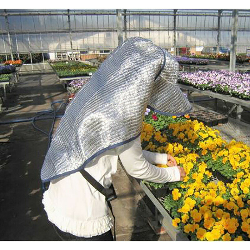 スーパー涼かちゃん 帽子+一体型ケープ バックル付き 槍木産業 うつぎ産業 カ施 代引不可