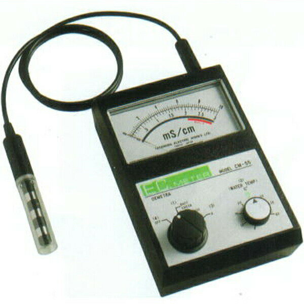 ECメーター CM-55 EC計 竹村電機製作所 カ施 代引不可