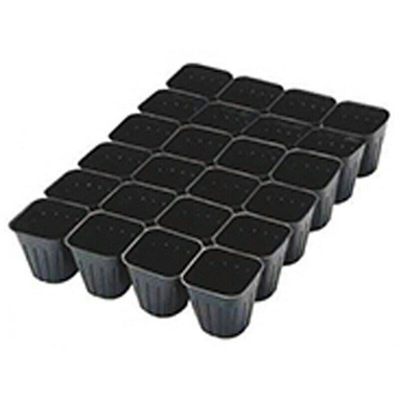 2500個 9cm 黒 TO システムポット 24P 連結 ポリポット 東海化成 京G 代引不可