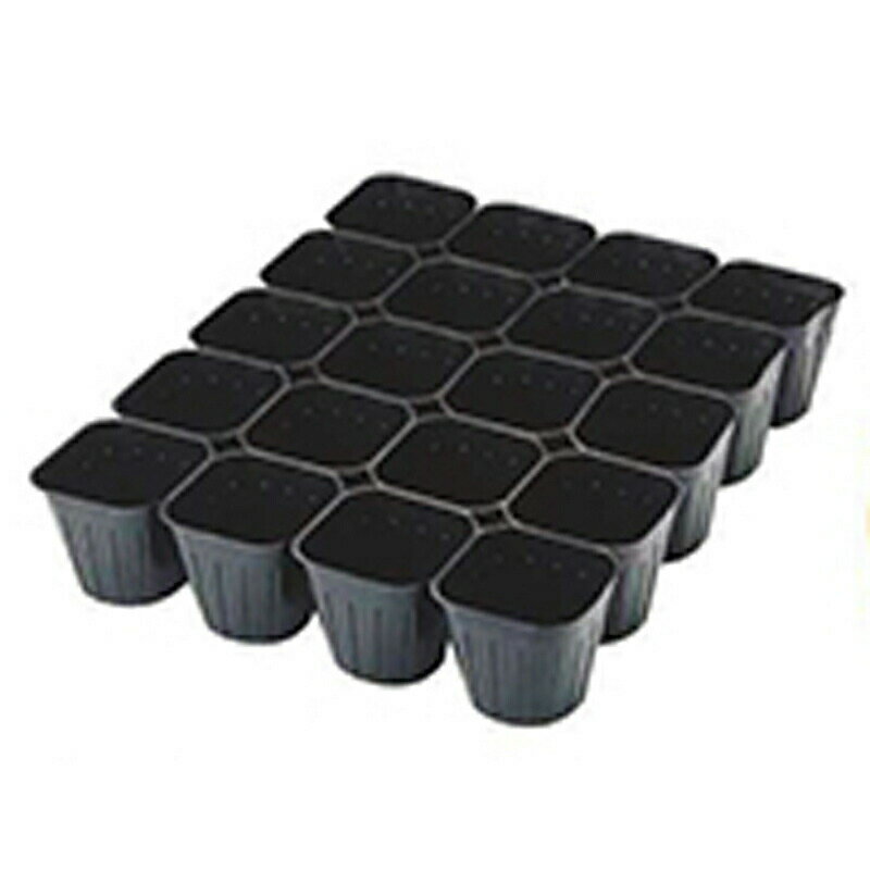 2500個 10.5cm 黒 TO システムポット 20P 連結 ポリポット 東海化成 京G 代引不可