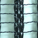 個人宅配送不可 1.8m×50m 黒 遮光率40% ワイエムネット Sタイプ 遮光ネット S-1320 寒冷紗 望月 タS 代引不可