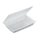 1100枚 G-2折蓋中 188×118×高 30 mm PSP(高) 21510 弁当容器 食品容器 デンカポリマー SモD