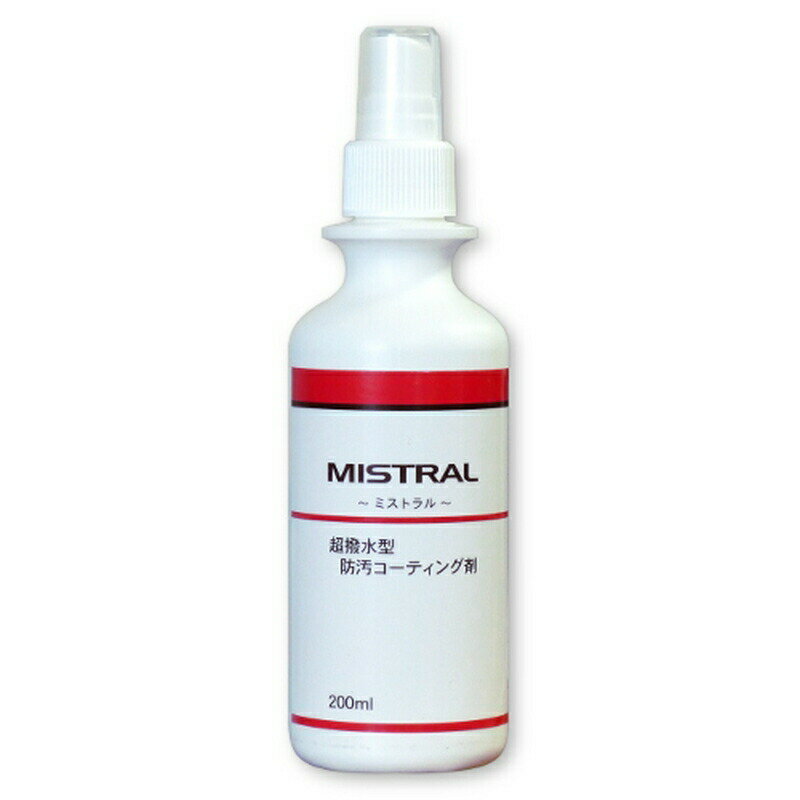 6本入り ミストラル 200ml 水垢付着防止コート剤 INSPIRE レッツクリエイト 個人宅配送不可 代引不可