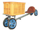 ハラックス 乗用作業車 パラエモン NAH-1 作物の収穫・管理 アスパラなど 防J 個人宅配送不可 代引不可