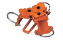 スリーエッチ 三脚ヘッド VK-20 2トン用 丸木 鉄パイプ (最小70mm~最大90mm) 用 チェーン ブロック を掛ける 三脚 の ヘッドに HHH 代引不可