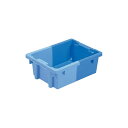 20個 SNコンテナーB#4 ブルー/ライトブルー PP 三甲 サンコー カ施 個人宅配送不可 本州限定販売 代引不可