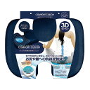 60116 クールゲル付快適3D低反発クッション 背中 自然 伸ばし 体圧 分散 ひんやり 快適 猛暑対策 冷却グッズ フYD