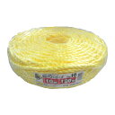 5巻 国産 荷造紐 黄 SKパワーロープ 10mm×120m 溶着品 No.10 荷物 の 荷造り 梱包 紐 ロープ 信越工業 代引不可